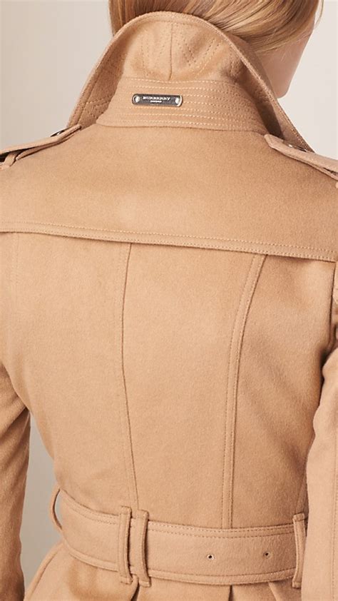 burberry wolljacke mit schleife